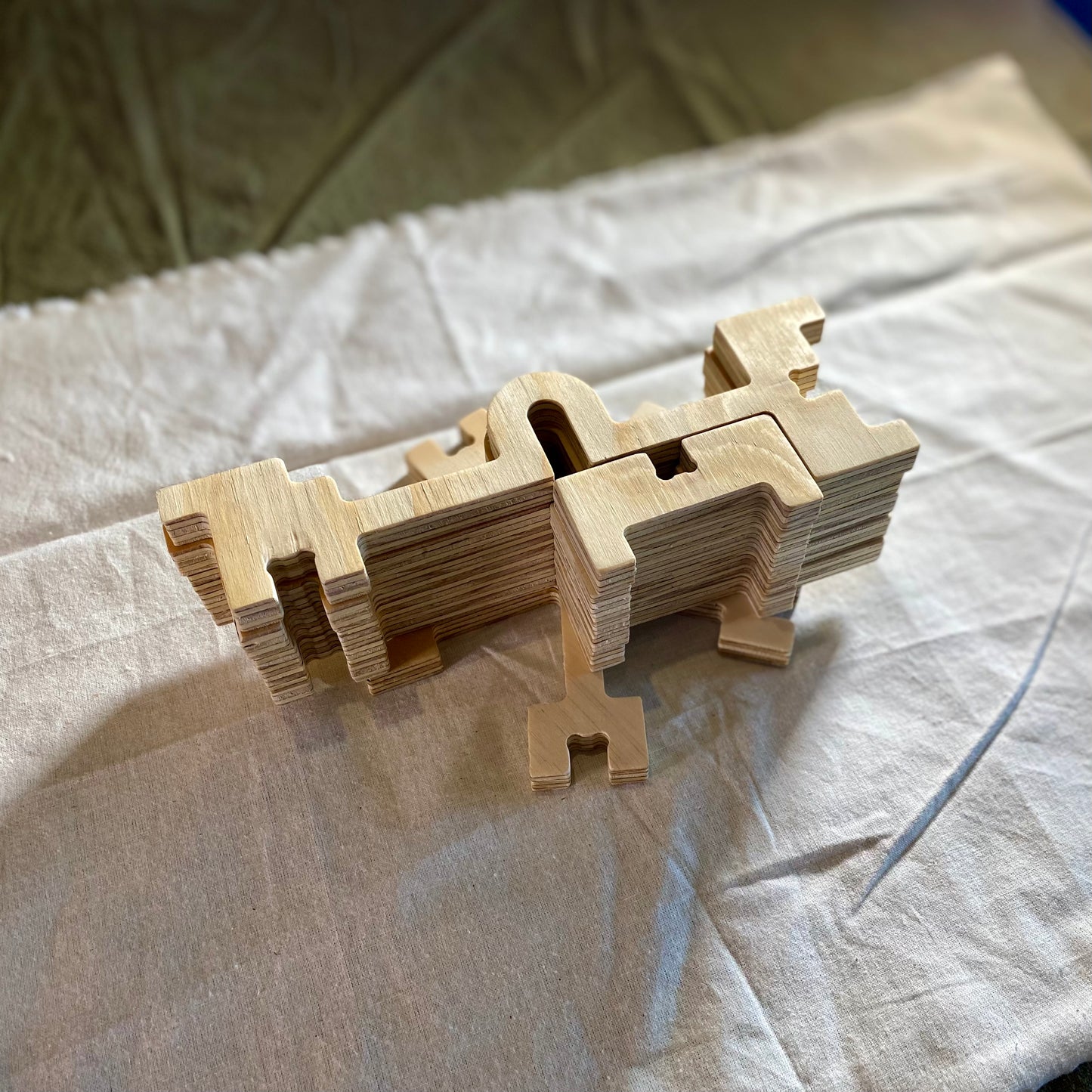Flatpack Wooden Candelabra — Made in Christchurch