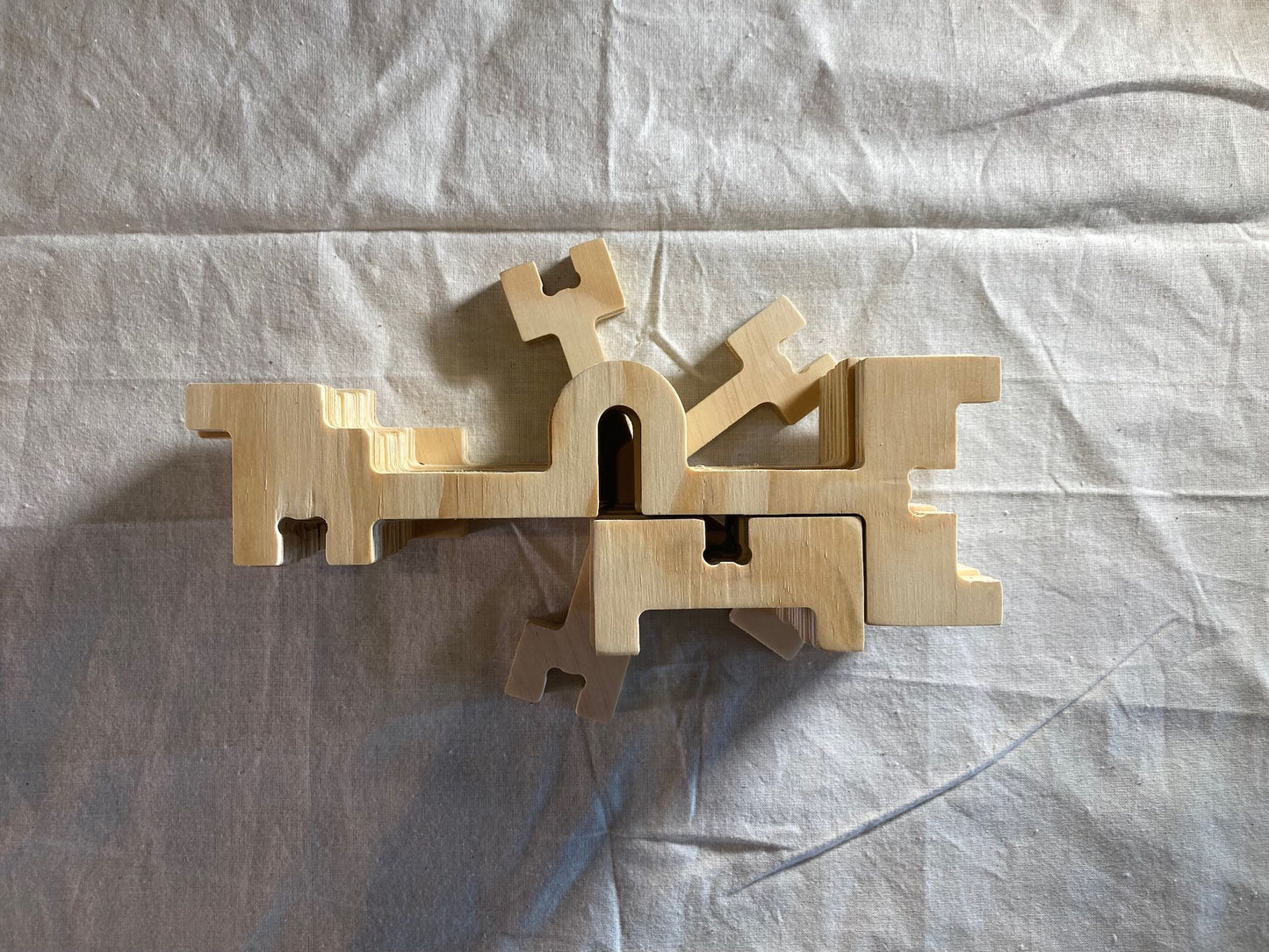 Flatpack Wooden Candelabra — Made in Christchurch